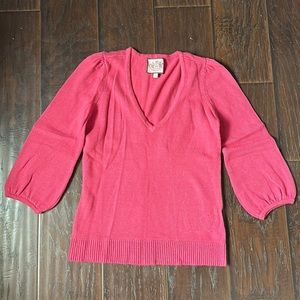 Juicy couture, pink wool sweater, size small